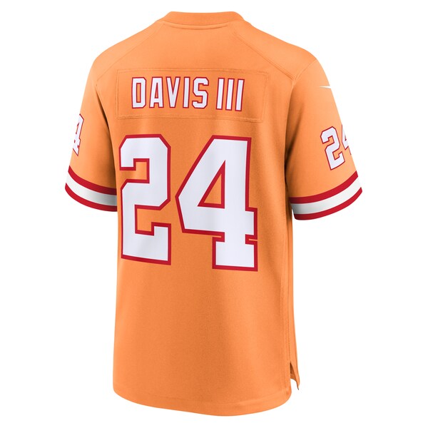 Carlton Davis III Tampa Bay Buccaneers Nike Throwback Game Jersey - Orange/Red