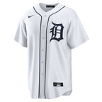 Detroit Tigers Nike #1 Dad Home Replica Jersey - White