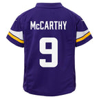 J.J. McCarthy Minnesota Vikings Nike Preschool Player Game Jersey - Purple