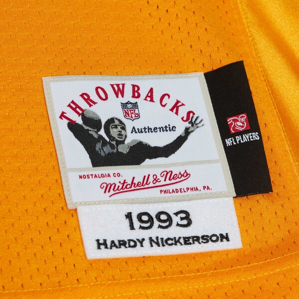 Hardy Nickerson Tampa Bay Buccaneers 1993 Authentic Throwback Retired Player Jersey - Orange
