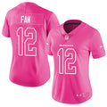 12th Fan Seattle Seahawks Nike Women's Rush Fashion Limited Jersey - Pink