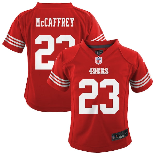 Christian McCaffrey San Francisco 49ers Nike Preschool Player Game Jersey - Scarlet