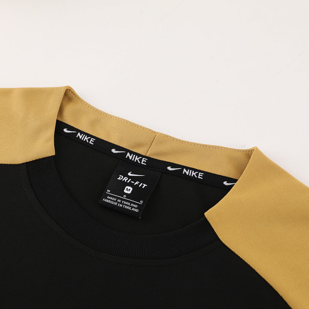 Nike Short Sleeve Training Jersey Set-ND05- Black/Yellow