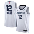 Ja Morant Memphis Grizzlies Nike Unisex Swingman Badge Player Jersey - Association Edition - White