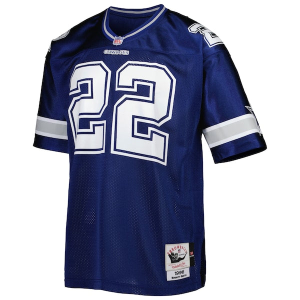 Emmitt Smith Dallas Cowboys 1996 Authentic Throwback Retired Player Jersey - Navy