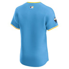 Milwaukee Brewers Nike City Connect  Elite Jersey - Powder Blue