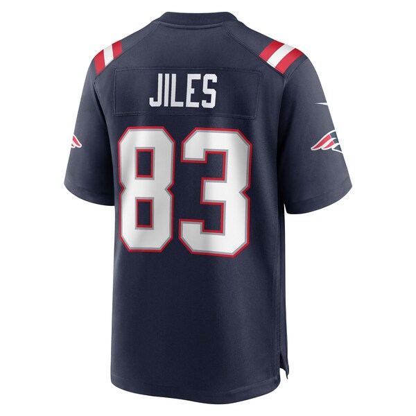 John Jiles New England Patriots Nike Team Game Jersey -  Navy