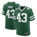 Cam Jones New York Jets Nike Team Game Jersey - Legacy Green