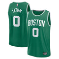 Jayson Tatum Boston Celtics  Youth Fast Break Replica Player Jersey - Icon Edition - Kelly Green