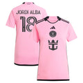Jordi Alba Ramos Inter Miami CF adidas Women's 2024 2getherness Replica Player Jersey - Pink