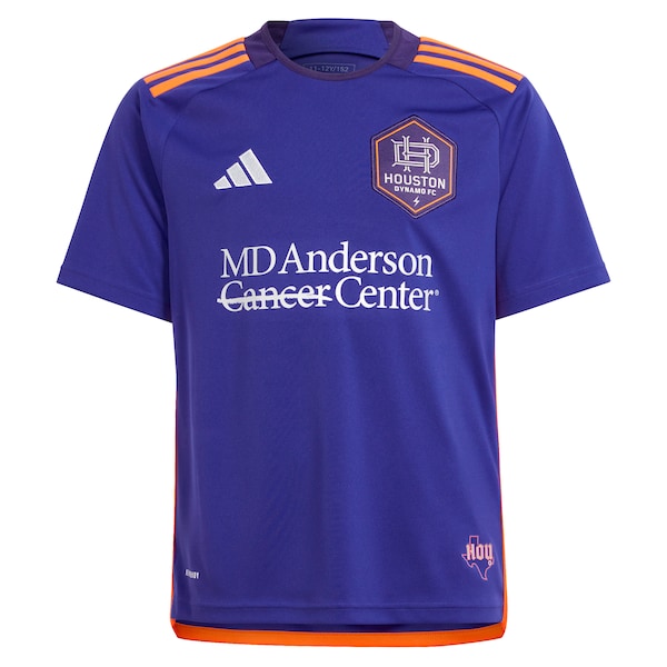 Adalberto Carrasquilla Houston Dynamo FC adidas Youth 2024 Still Holdin' Replica Player Jersey – Purple