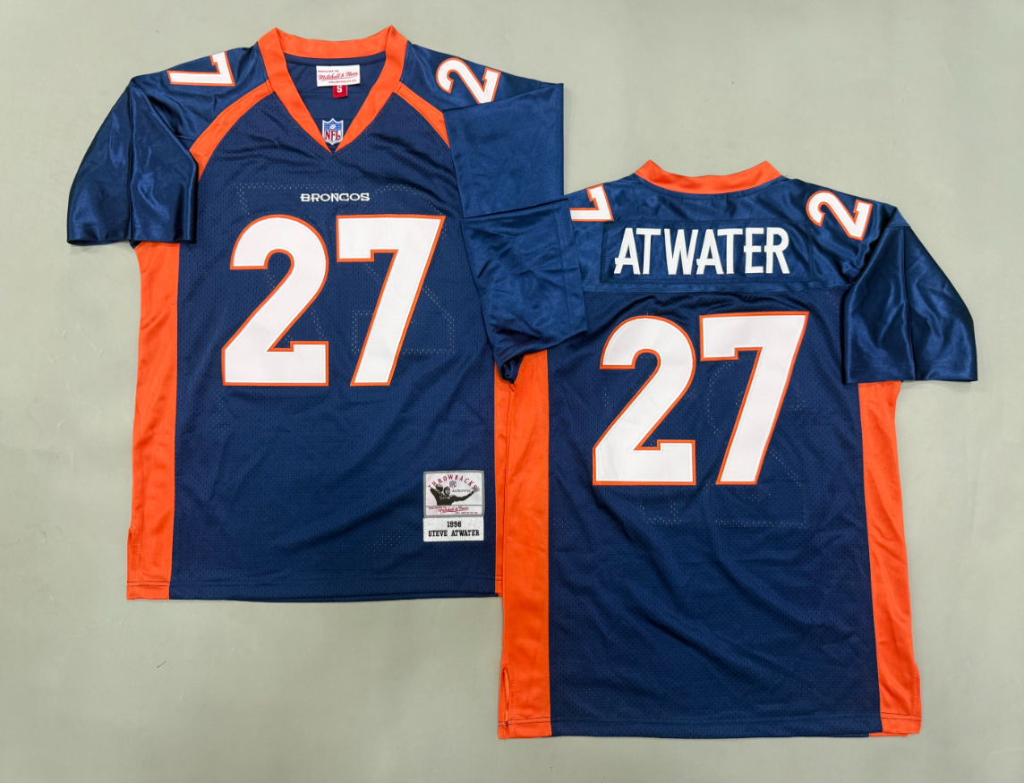Steve Atwater Denver Broncos Authentic Throwback Retired Player Jersey