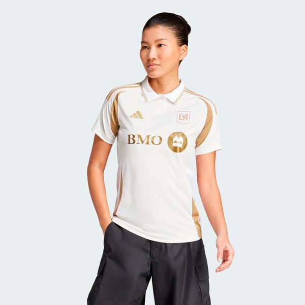 LAFC adidas Women's 2025 Secondary Replica Jersey - White