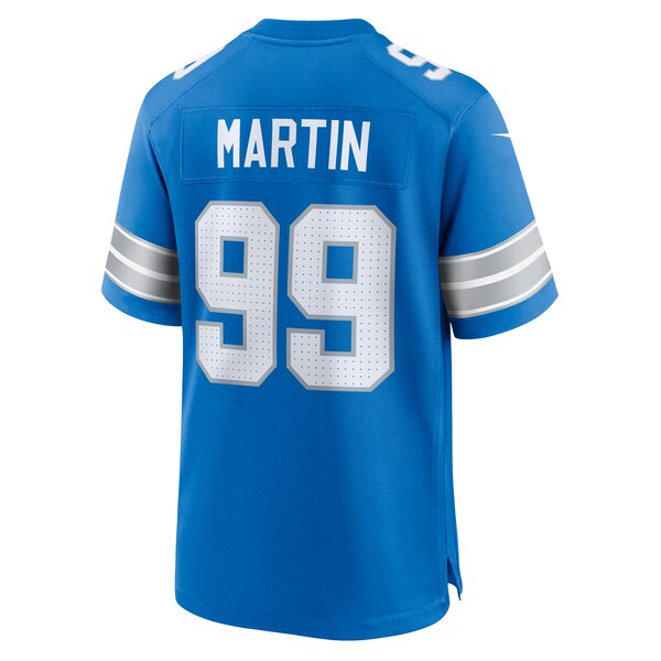 Brodric Martin Detroit Lions Nike Team Game Jersey -  Blue