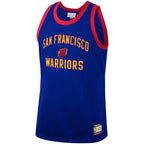 Golden State Warriors  Hardwood Classics Team Heritage Fashion Jersey - Royal