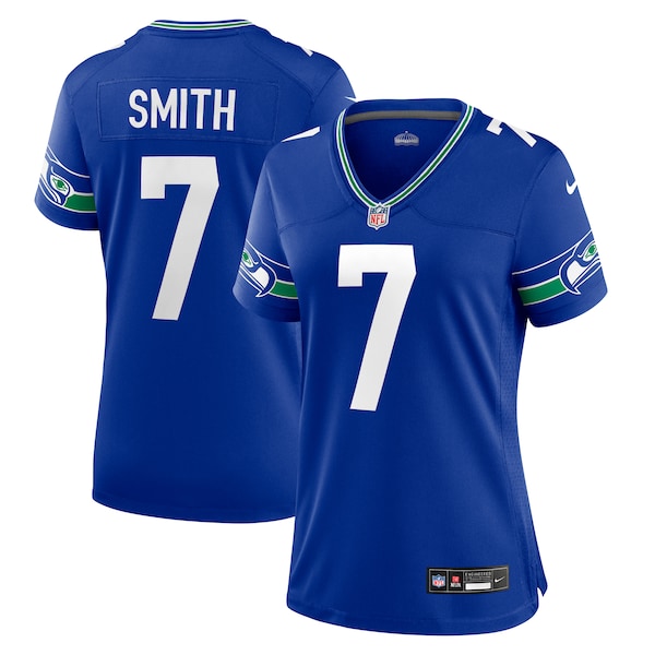 Geno Smith Seattle Seahawks Nike Women's Player Jersey - Royal/Navy