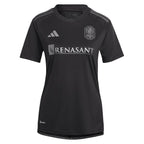 Jacob Shaffelburg Nashville SC adidas Women's 2024 Man In Black Kit Replica Player Jersey - Black/Yellow