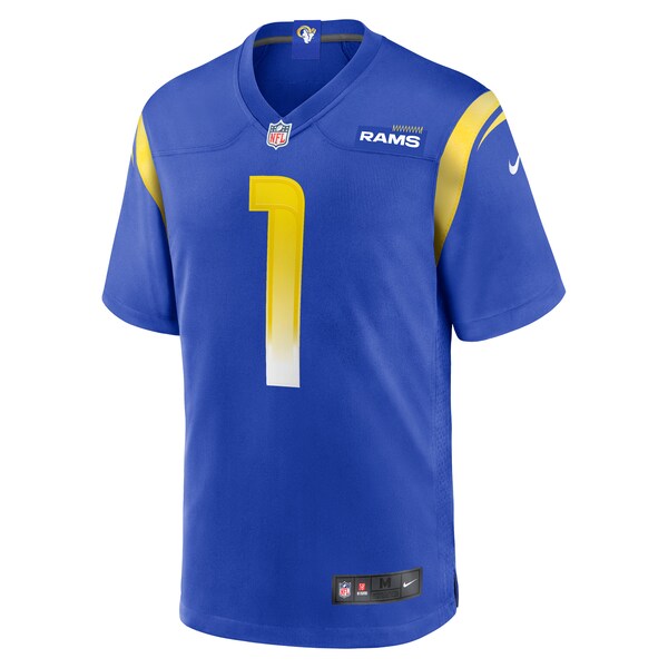 Number 1 Groom Los Angeles Rams Nike Game Jersey - Royal