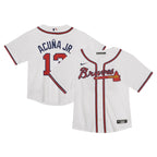 Ronald Acuña Jr. Atlanta Braves Nike Toddler  Game Jersey - White