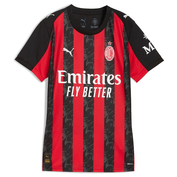 Christian Pulisic AC Milan Puma Women's 2025/26 Home Replica Player Jersey - Red