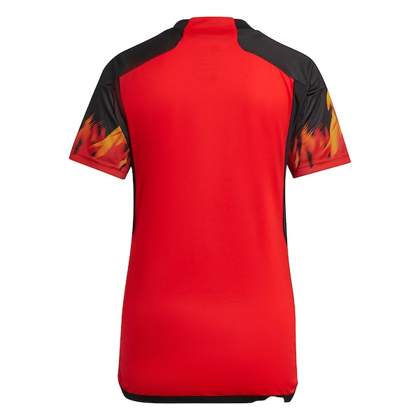 Belgium National Team adidas Women's 2022/23 Home Replica Jersey - Red