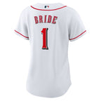 Cincinnati Reds Nike Women's #1 Bride Home Replica Jersey - White