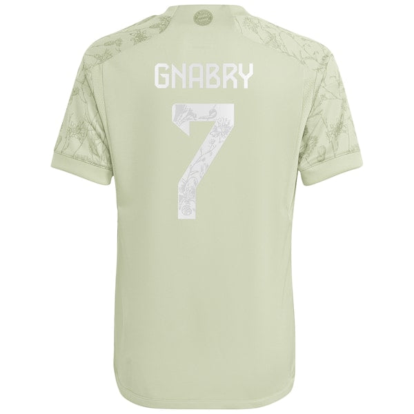Serge Gnabry Bayern Munich adidas Youth 2023/24 Oktoberfest Replica Player Jersey - Green