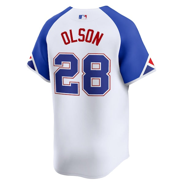 Matt Olson Atlanta Braves Nike City Connect Limited Player Jersey - White