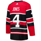 Seth Jones Chicago Blackhawks adidas Reverse Retro 2.0 Authentic Player Jersey - Red