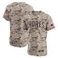 San Diego Padres Nike Alternate Vapor Premier Elite Patch Jersey - Brown