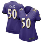 Adisa Isaac Baltimore Ravens Nike Women's  Game Jersey -  Purple