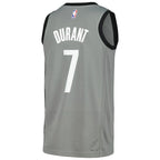 Kevin Durant Brooklyn Nets Nike Swingman Player Jersey - Statement Edition - Gray/Blue