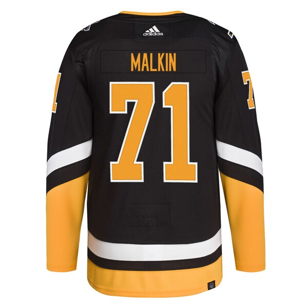 Evgeni Malkin Pittsburgh Penguins adidas Alternate Primegreen Authentic Player Jersey - Black