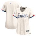 Los Angeles Dodgers Nike Women's 2025 World Series City Connect Limited Jersey - Cream