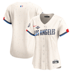Los Angeles Dodgers Nike Women's 2025 World Series City Connect Limited Jersey - Cream