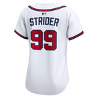 Spencer Strider Atlanta Braves Nike Women's Home Limited Player Jersey – White