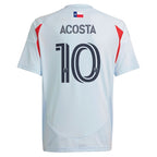 Luciano Acosta FC Dallas adidas Youth 2025 The Inferno Kit Replica Player Jersey - Light Blue