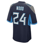 Julius Wood Tennessee Titans Nike  Game Jersey -  Navy