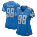 Brodric Martin Detroit Lions Nike Women's Team Game Jersey - Blue
