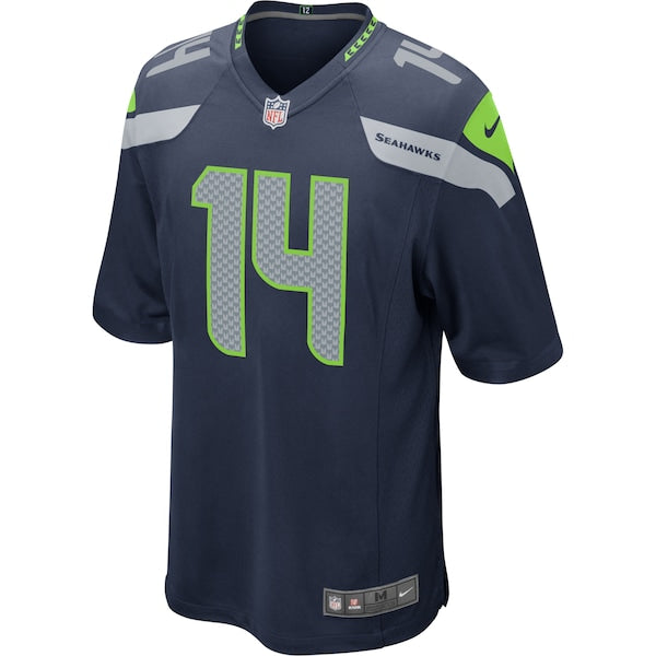DK Metcalf Seattle Seahawks Nike Game Player Jersey - College Navy/White