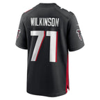 Elijah Wilkinson Atlanta Falcons Nike Team Game Jersey -  Black