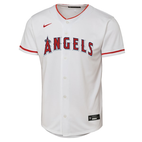 Mike Trout Los Angeles Angels Nike Youth Home Replica Player Jersey - White
