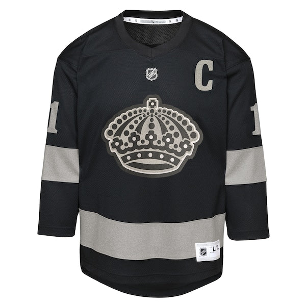 Anze Kopitar Los Angeles Kings Youth Alternate Replica Jersey - Black
