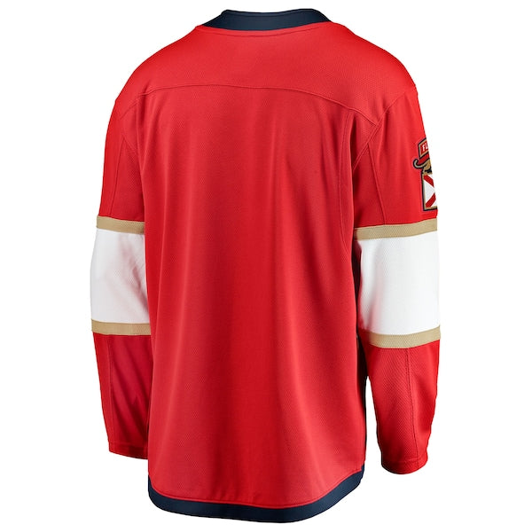 Florida Panthers  2025 Stanley Cup Final Home Breakaway Jersey - Red