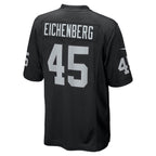Tommy Eichenberg Las Vegas Raiders Nike Team Game Jersey -  Black