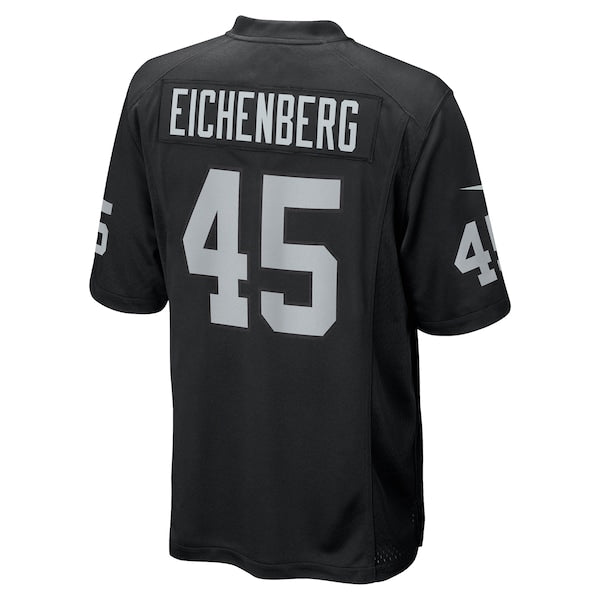 Tommy Eichenberg Las Vegas Raiders Nike Team Game Jersey -  Black