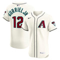 Lourdes Gurriel Jr. Arizona Diamondbacks Nike Home Elite Jersey - Cream