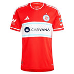 Chicago Fire adidas 2024 Return To Red Authentic Custom Jersey - Red