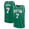 Jaylen Brown Boston Celtics  Youth Fast Break Replica Player Jersey - Icon Edition - Kelly Green