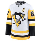 Sidney Crosby Pittsburgh Penguins  Away Premium Jersey - White/Black